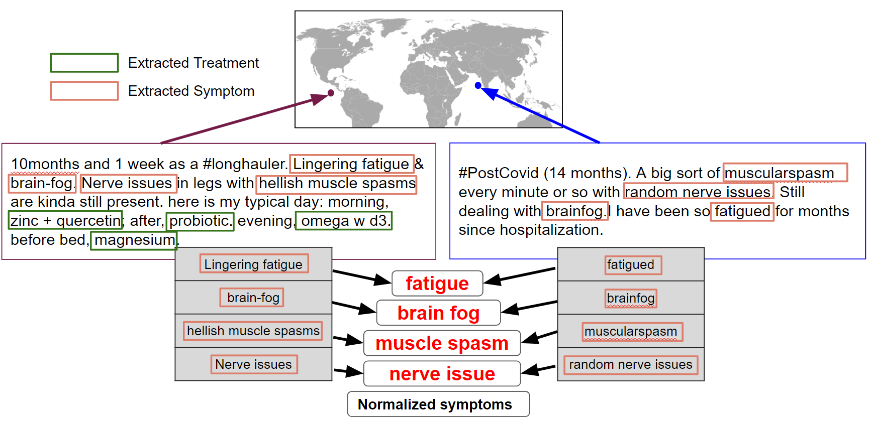 Long COVID Map Graphic