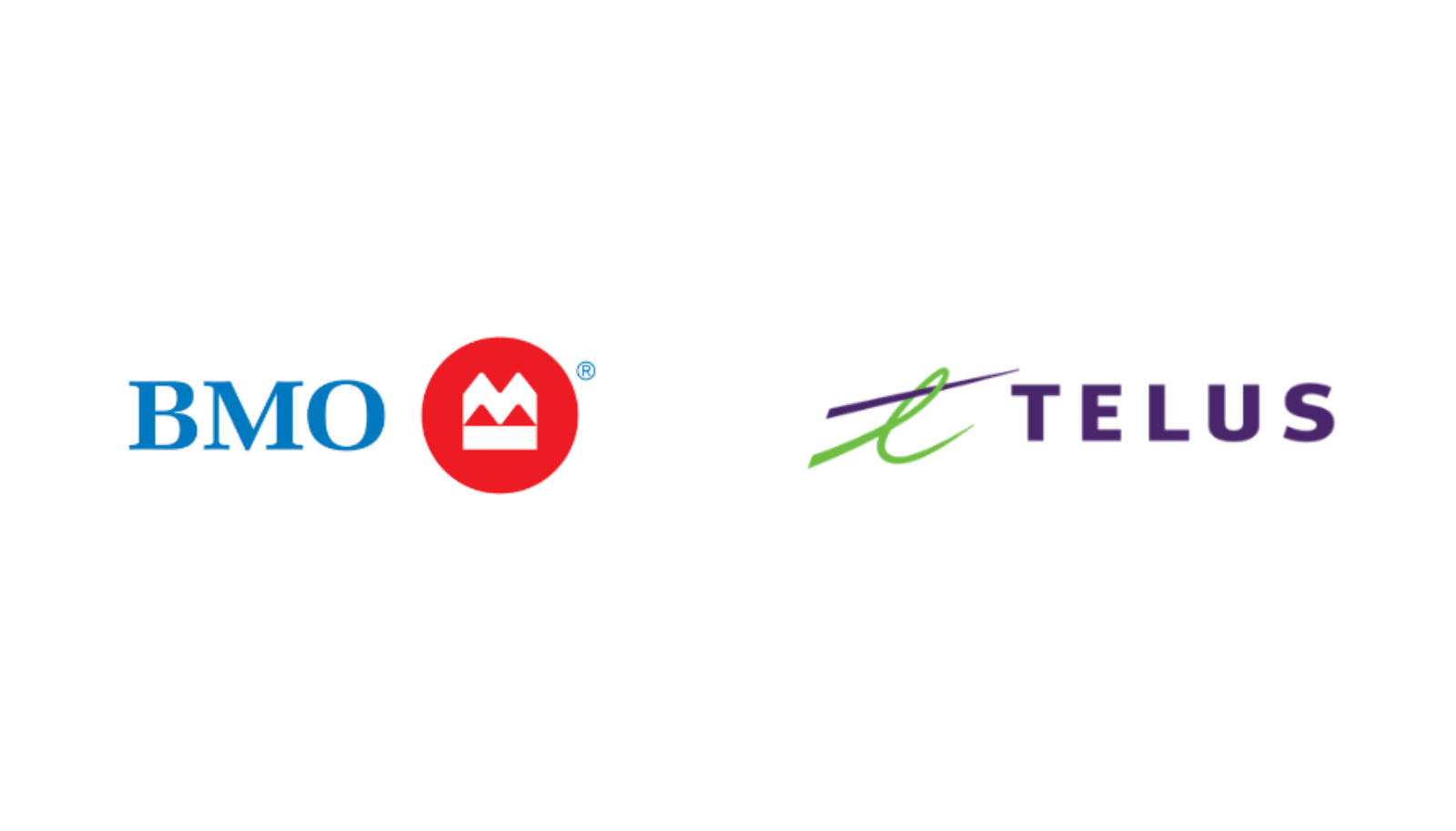 BMO and Telus Logo