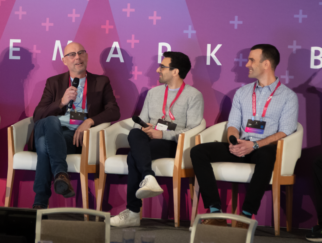 Remarkable 2025 - Ian Scott, Rodrigue Hajjar, and Maks Volkovs at panel