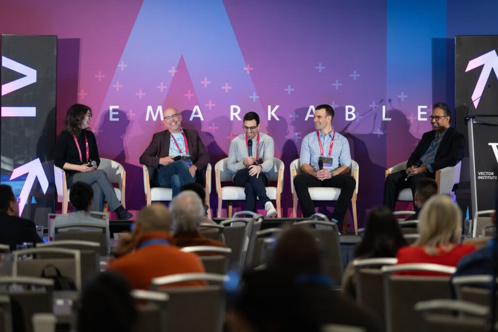 Industry leaders from TD Bank, Cohere, Deloitte, and Georgian share insights on stage at Remarkable