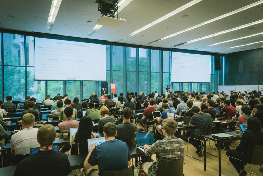 Researcher presentation at Vector Institute's AI Job & Data Fair