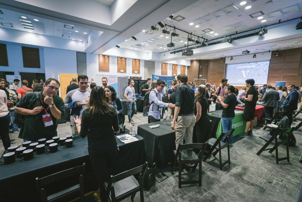 Tables at Vector Institute's AI Job & Data Fair