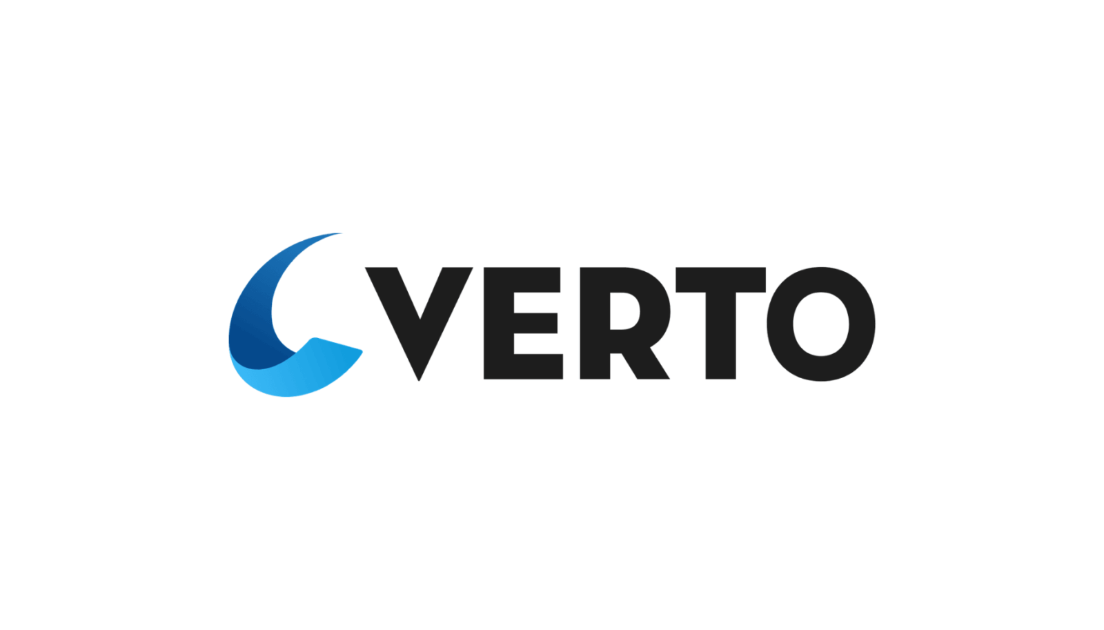 Vertos logo against white background