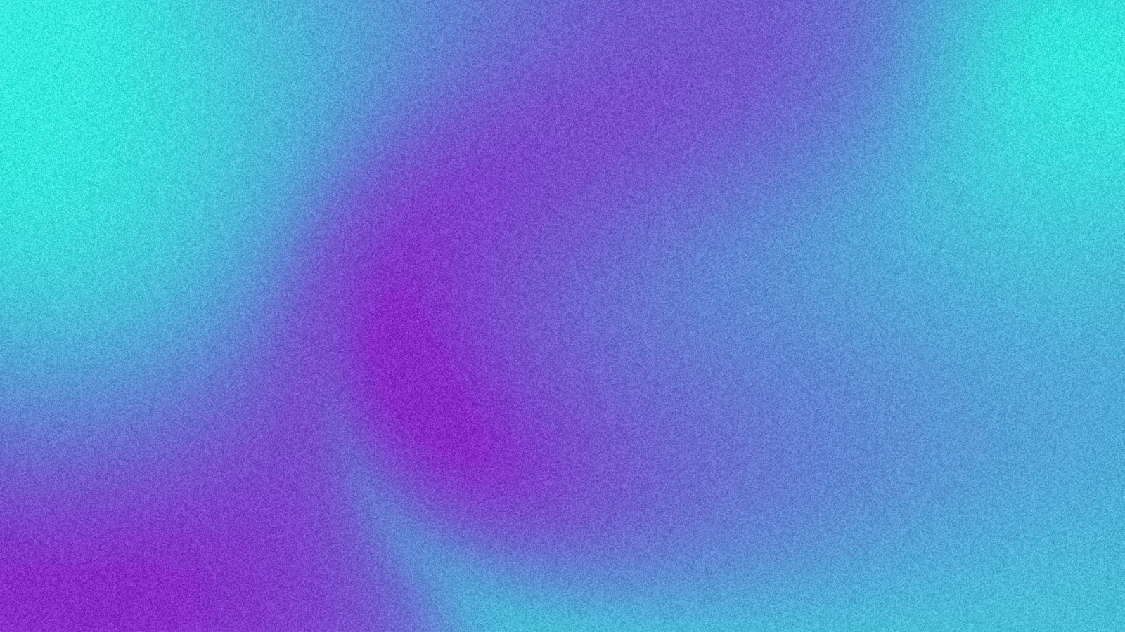 Noisy Gradient Background - Violet Teal